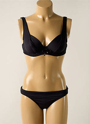 Costum de baie din două piese negru MISS CARAÏBES femeie