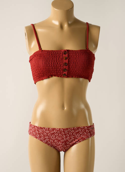 Costum de baie din două piese roșu PROTEST femeie