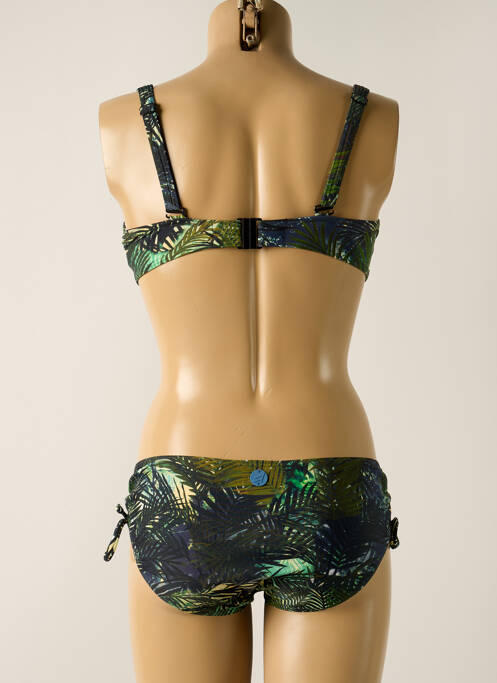 Costum de baie din două piese verde OLYMPIA femeie