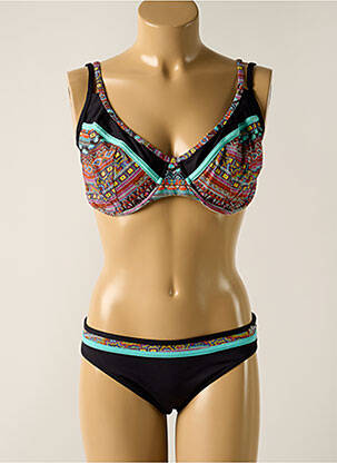 Costum de baie din două piese negru LPB femeie