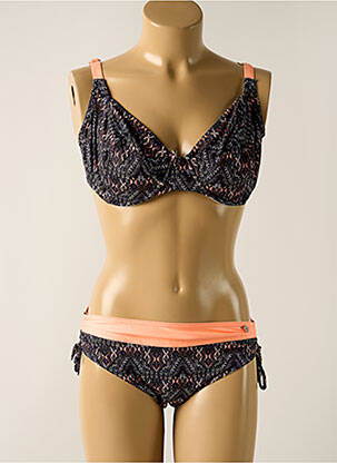 Costum de baie din două piese negru SALÉE femeie