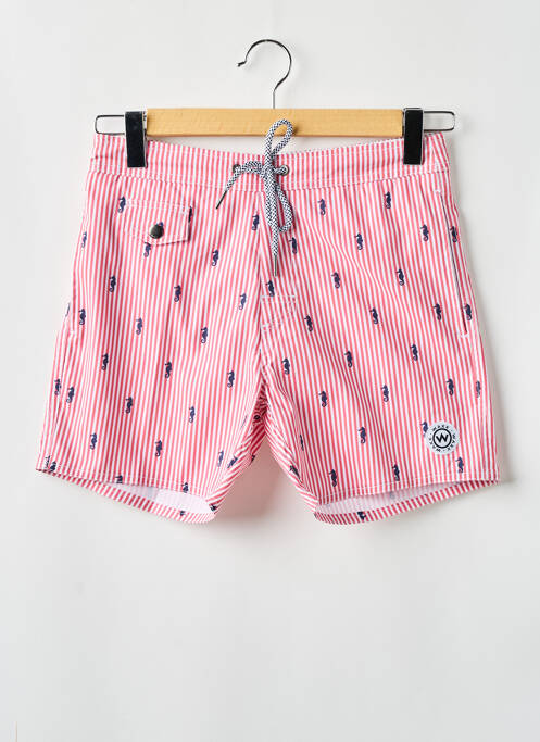 Șort de baie roșu WAXX bărbat