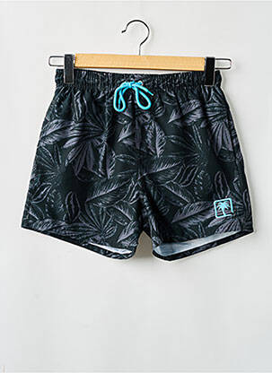 Șort de baie imprimeu tie and dye negru SUN PROJECT bărbat