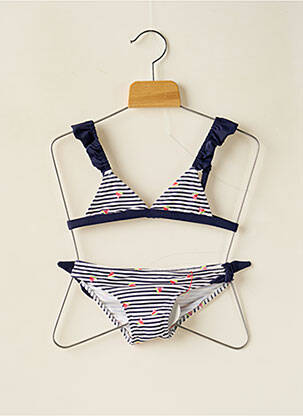 Costum de baie din două piese albastru BORABORA fată