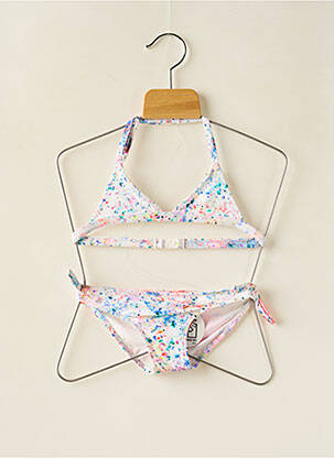 Costum de baie din două piese alb BORABORA fată