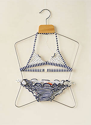 Costum de baie din două piese albastru BORABORA fată