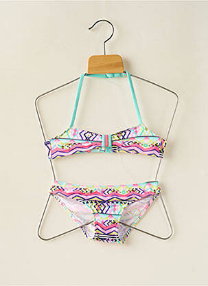 Costum de baie din două piese roz BORABORA fată