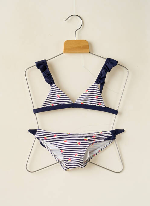 Costum de baie din două piese albastru BORABORA fată