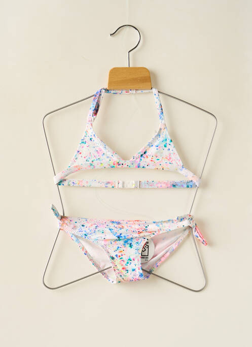 Costum de baie din două piese alb BORABORA fată