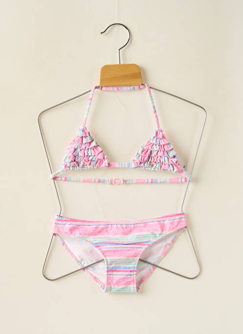Costum de baie din două piese roz BORABORA fată