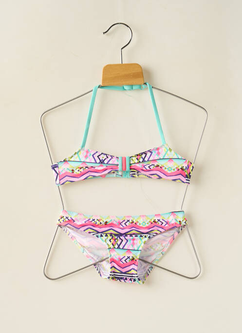 Costum de baie din două piese roz BORABORA fată