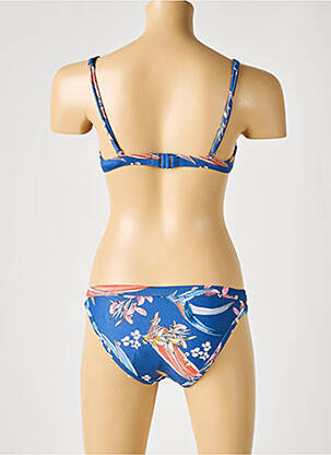 Costum de baie din două piese imprimeu fantezie albastru SEAFOLLY fată