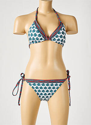 Costum de baie din două piese alb LAGON BLEU femeie