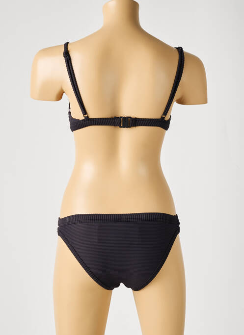 Costum de baie din două piese negru SEAFOLLY fată