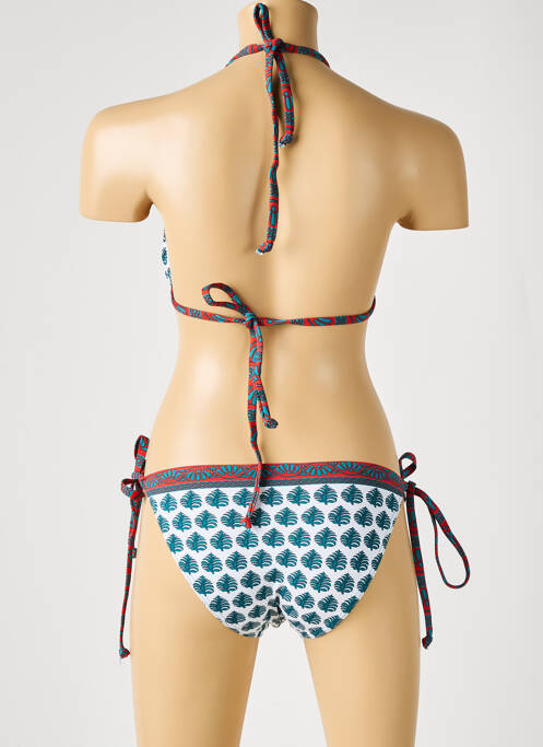 Costum de baie din două piese alb LAGON BLEU femeie