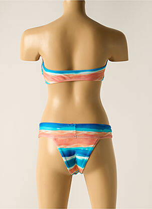 Costum de baie din două piese elasticitate top bentiță albastru RIO DE SOL femeie