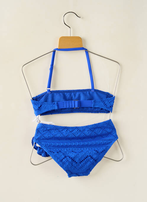 Costum de baie din două piese albastru DAG ADOM fată