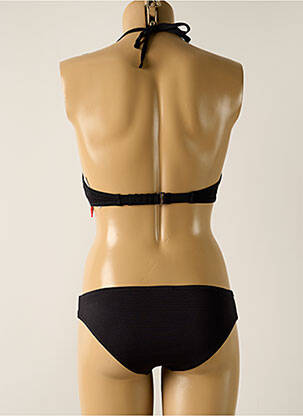 Costum de baie din două piese elasticitate top sutien modelat negru DAG ADOM femeie