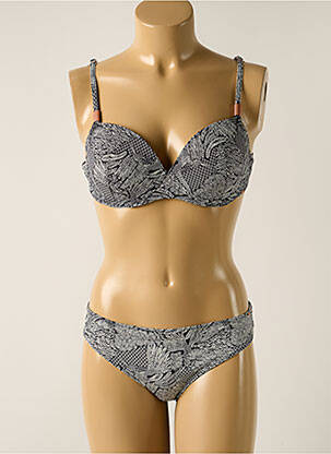 Costum de baie din două piese negru SKINY femeie