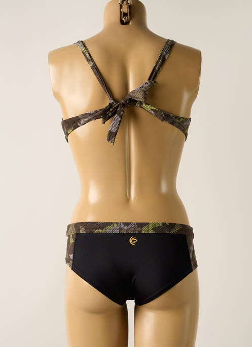 Costum de baie din două piese verde OLYMPIA femeie