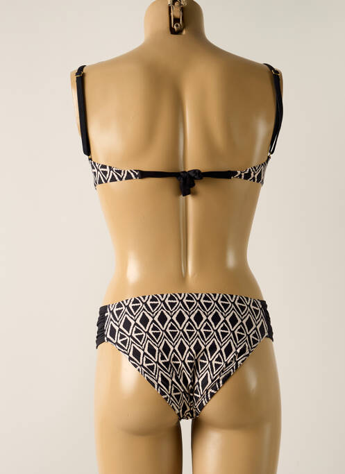 Costum de baie din două piese negru MISS CARAÏBES femeie