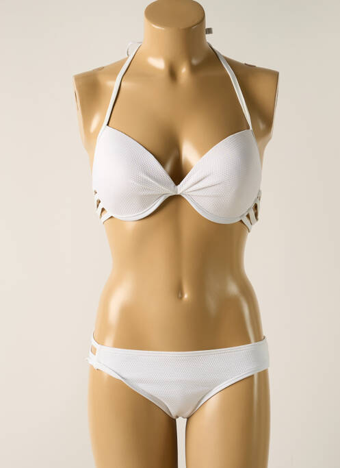 Costum de baie din două piese alb DAG ADOM femeie