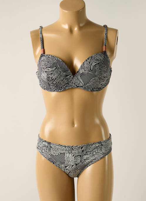 Costum de baie din două piese negru SKINY femeie