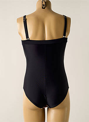 Costum de baie dintr-o singură piesă bretele elastice detașabile top bentiță negru SUN PROJECT femeie