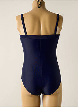 Costum de baie dintr-o singură piesă bretele elastice detașabile top bentiță albastru LAGON BLEU femeie