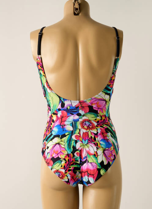 Costum de baie dintr-o singură piesă verde MISS CARAÏBES femeie