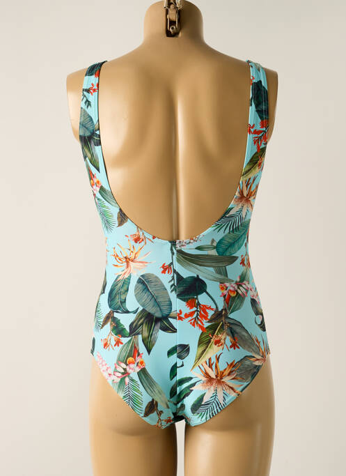 Costum de baie dintr-o singură piesă albastru LAGON BLEU femeie