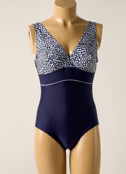 Costum de baie dintr-o singură piesă albastru LAGON BLEU femeie