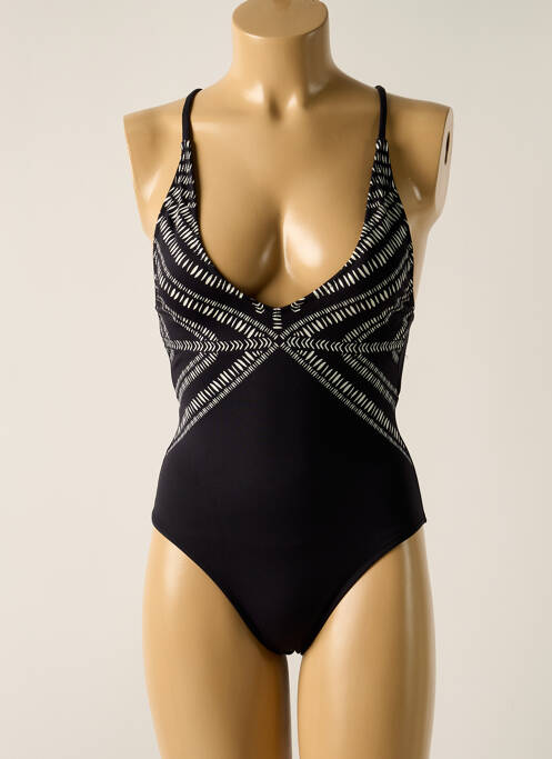 Costum de baie dintr-o singură piesă negru BORABORA femeie