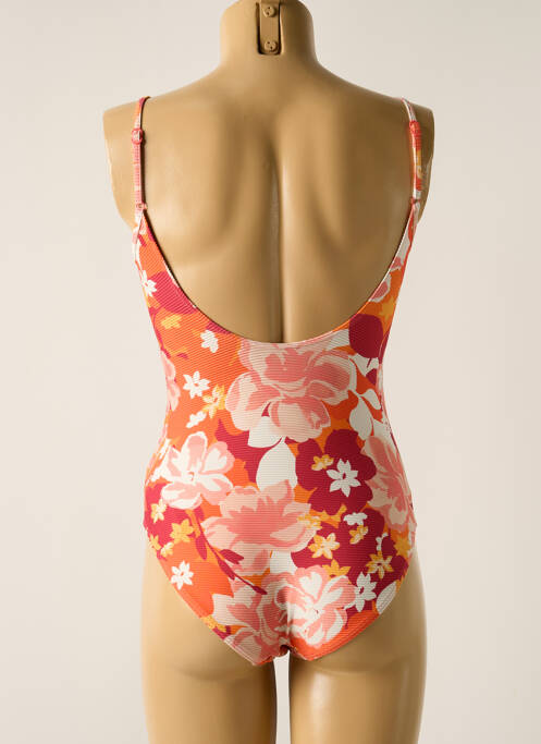 Costum de baie dintr-o singură piesă portocaliu SEAFOLLY fată