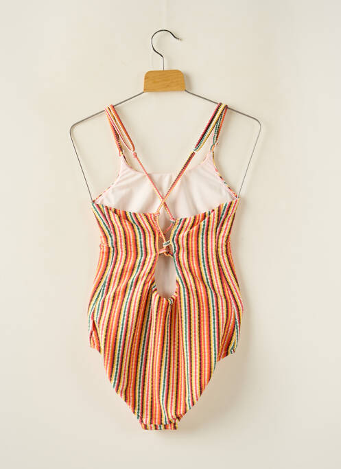 Costum de baie dintr-o singură piesă portocaliu SEAFOLLY fată