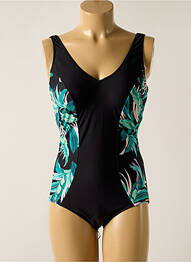 Costum de baie dintr-o singură piesă imprimeu fantezie top sutien modelat negru YSABEL MORA femme