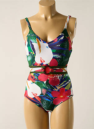 Costum de baie dintr-o singură piesă verde YSABEL MORA femeie