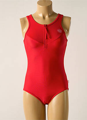 Costum de baie dintr-o singură piesă roșu SEAFOLLY fată