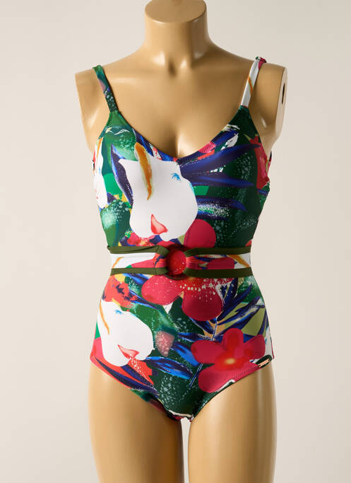 Costum de baie dintr-o singură piesă verde YSABEL MORA femeie