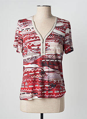 Tricou roșu PAUPORTÉ femeie