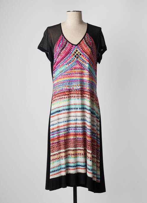 Rochie midi negru TERRE DE FÉES femeie