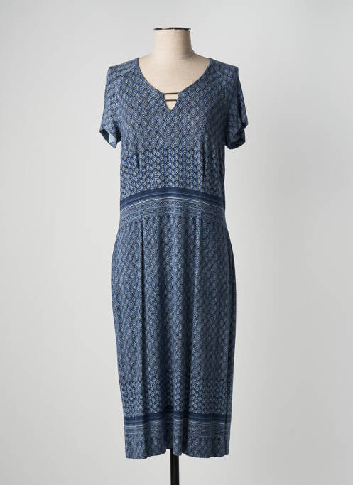 Rochie midi albastru PAUPORTÉ femeie