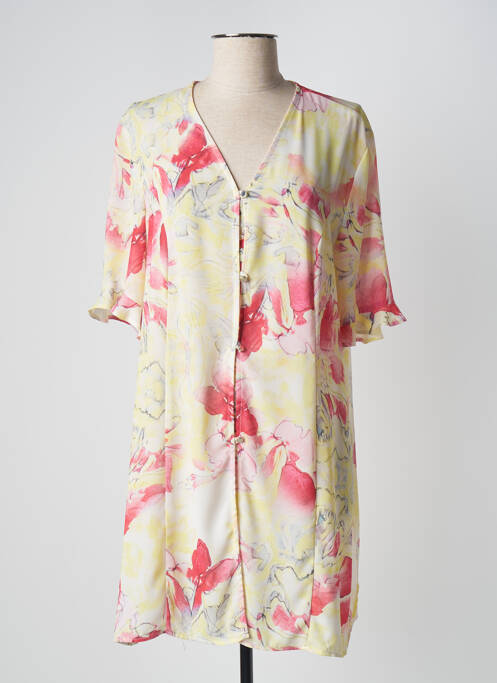 Tunică mâneci scurte galben WEINBERG femeie