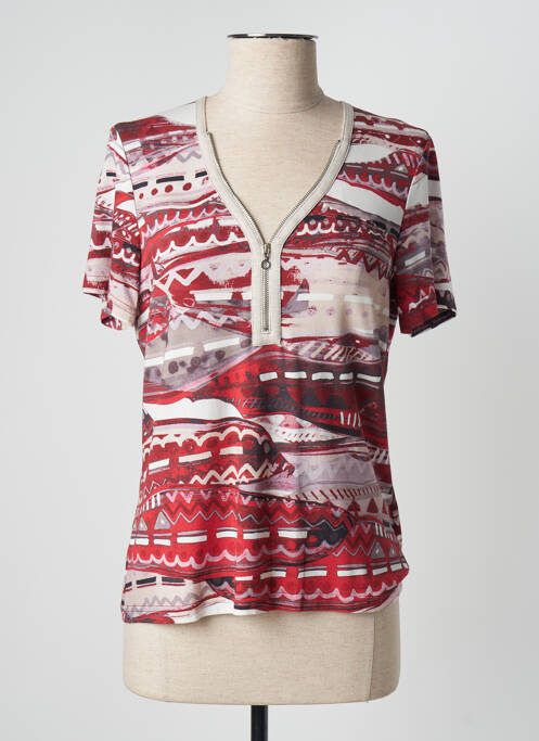 Tricou roșu PAUPORTÉ femeie