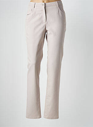Pantalon slim talie înaltă talie înaltă gri PAUPORTÉ femeie