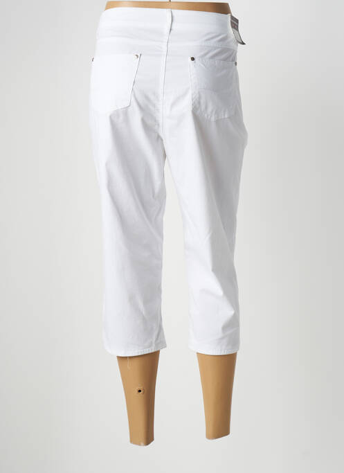 Pantalon trei sferturi alb ANNA MONTANA femeie