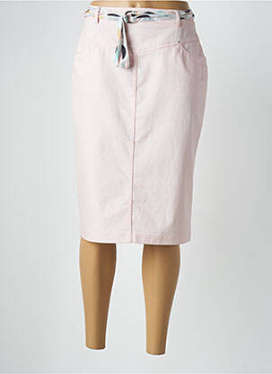 Fustă midi roz PAUPORTÉ femeie