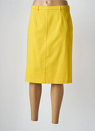 Fustă midi galben PAUPORTÉ femeie