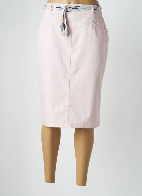 Fustă midi roz PAUPORTÉ femeie