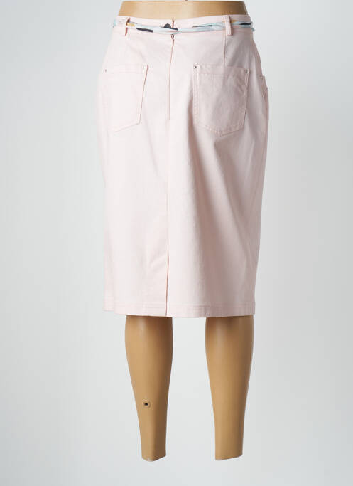 Fustă midi roz PAUPORTÉ femeie